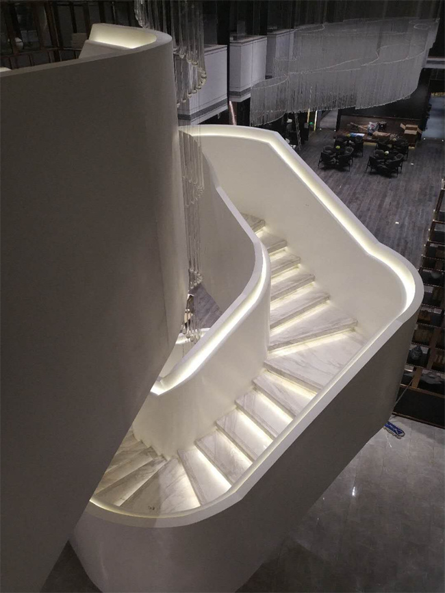 西安箱体弧形梁楼梯厂家