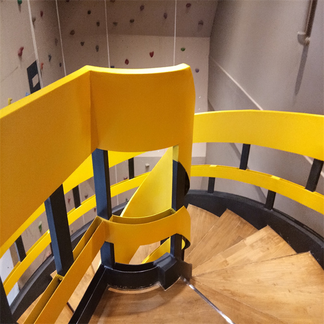 西安箱体弧形梁楼梯定做