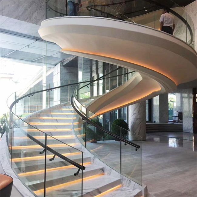 西安玻璃楼梯安装