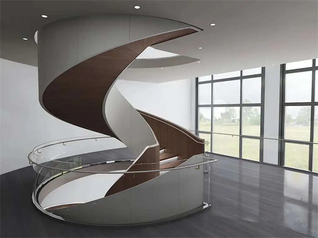 别墅旋转楼梯定制