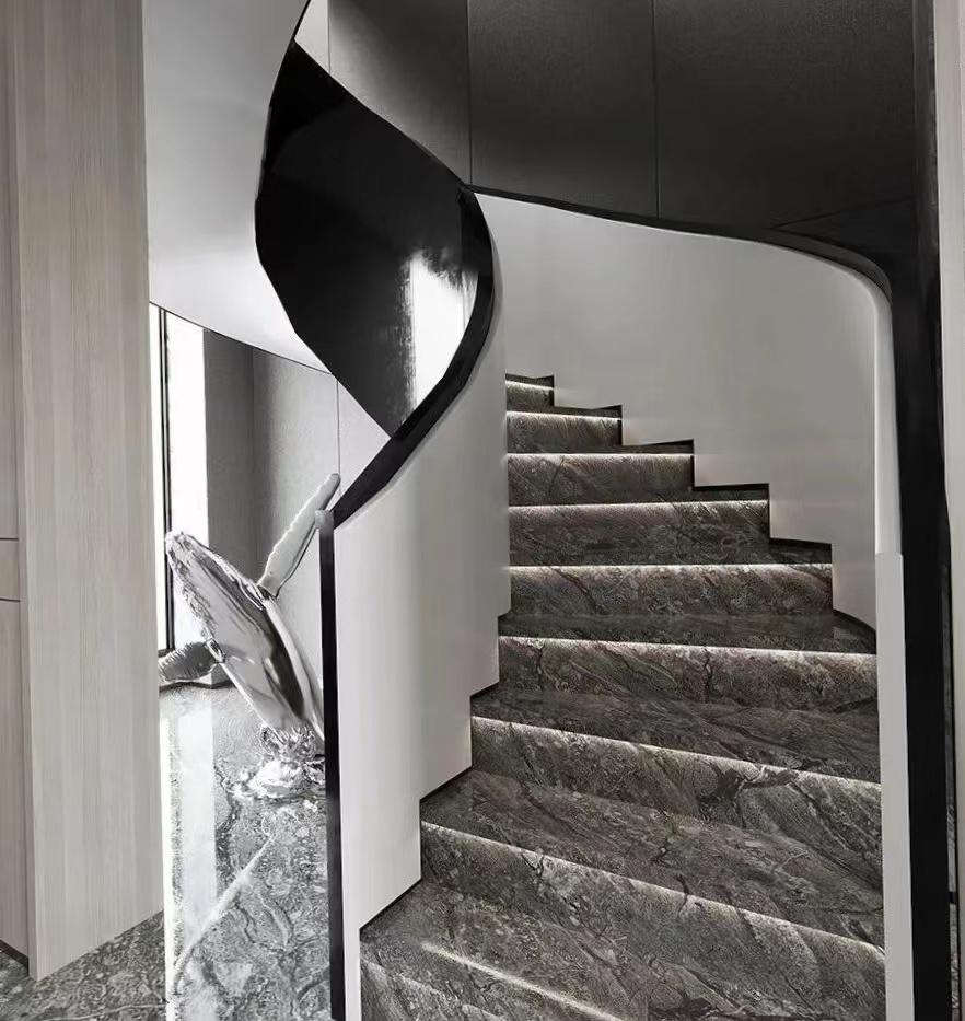 别墅旋转楼梯定做